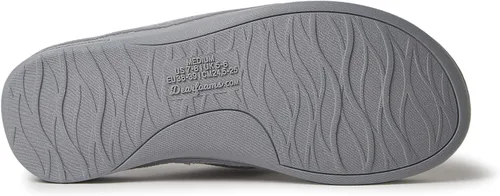 Miniatura 9 de Pantuflas Dearfoams Melanie de microfibra, con color combinado, con tira, para mujer