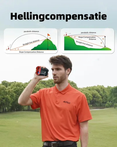 Miniatura 3 de AOFAR GX-2S Rangefinder for Golf & Hunting with Slope and Angle Switch, Flag-Lock with Vibration, Horizontal Distance, 600/1000 Yards Distance