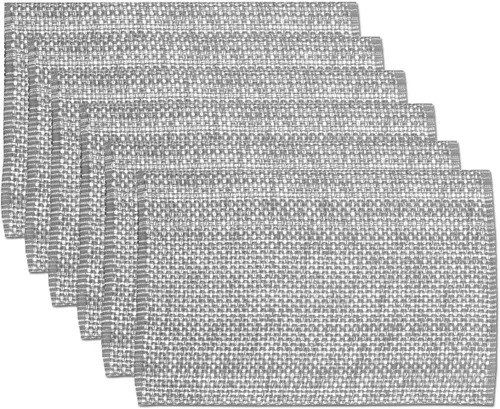 Miniatura 26 de Sweet Home Collection Trends - Mantel individual (100% algodón), Paquete de 4, Eggshell