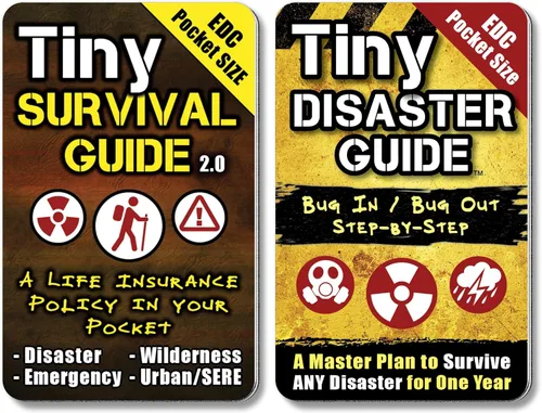 Miniatura 11 de Pequeña guía de supervivencia – Manual de bolsillo de preparación de emergencia Micro EDC para camping, senderismo, bushcraft, SAS y primeros