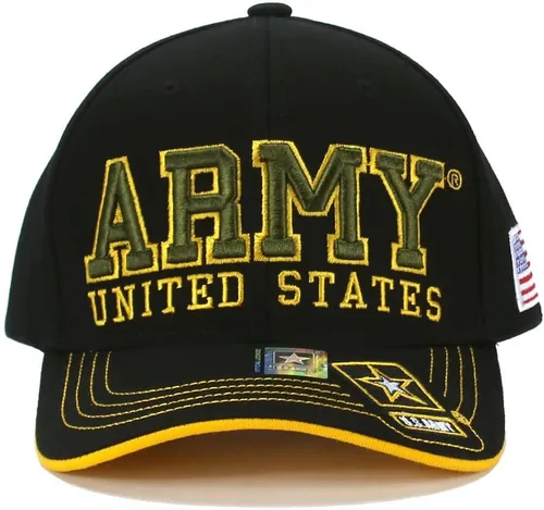Miniatura 2 de Gorra de béisbol ajustable con licencia oficial del ejército de EE. UU