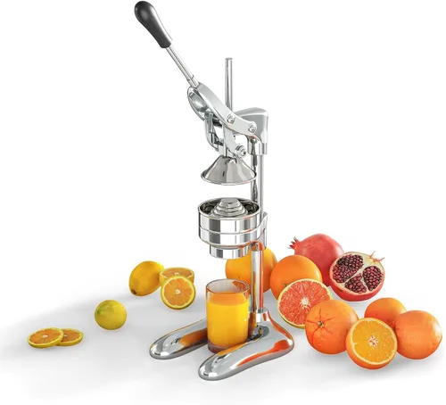 Miniatura 9 de Nisorpa Exprimidor manual de acero inoxidable Prensa de mano comercial Máquina exprimidora de cítricos Exprimidor de frutas Granada Naranja y Limón