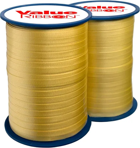 Miniatura 11 de Value Ribbon - Cinta rizadora prensada, 3/16 pulgadas x 500 yardas para envoltura de regalos, manualidades, proyectos de arte y decoraciones de Azul