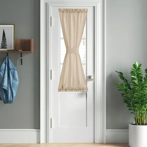 Miniatura 88 de NICETOWN - Cortinas transparentes para puerta de ventana, tratamiento de ventana lateral para puertas estrechas de vidrio/cocina/puerta delantera