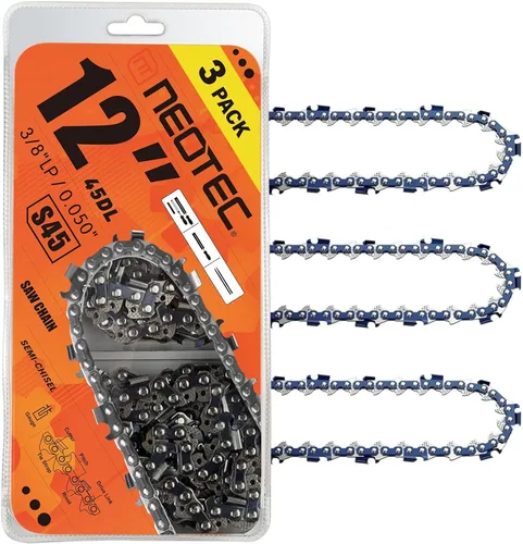 Miniatura 13 de NEOTEC DeWalt - Cadena de sierra de poste de 8 pulgadas, 3/8 pulgadas, paso LP de .043 pulgadas, calibre 34 eslabones de transmisión para DeWalt 20V