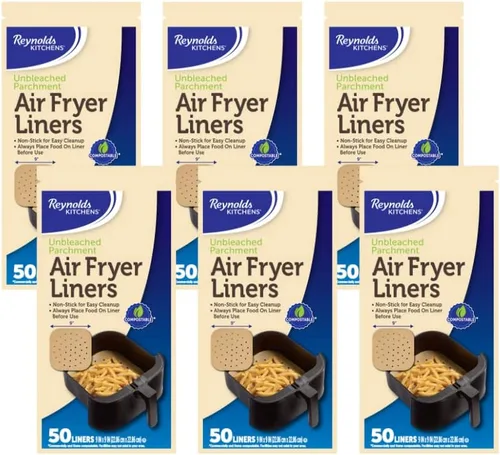 Miniatura 15 de Reynolds Kitchens - Revestimientos para freidora de aire, 50 unidades (paquete de 2)