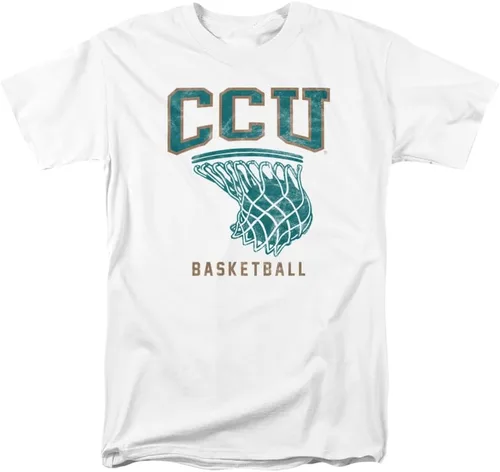 Miniatura 9 de Camiseta unisex para adultos con aro de baloncesto oficial de la Universidad de Carolina de la Costa
