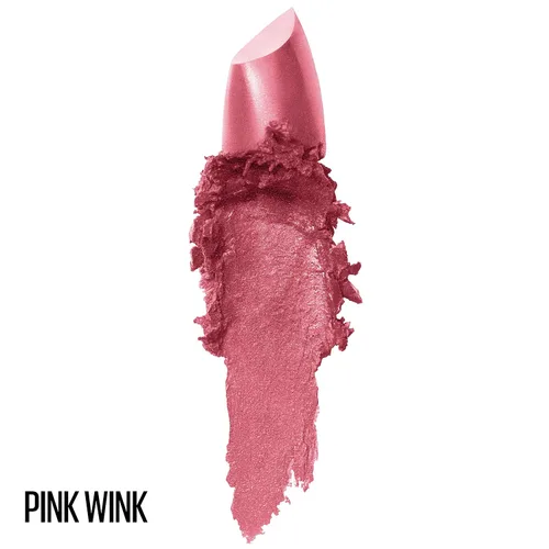 Miniatura 2 de Maybelline Color Sensational - Lápiz labial, maquillaje de labios, acabado crema, lápiz labial hidratante, guiño rosa, rosa coral, 1 unidad 105 ROSA