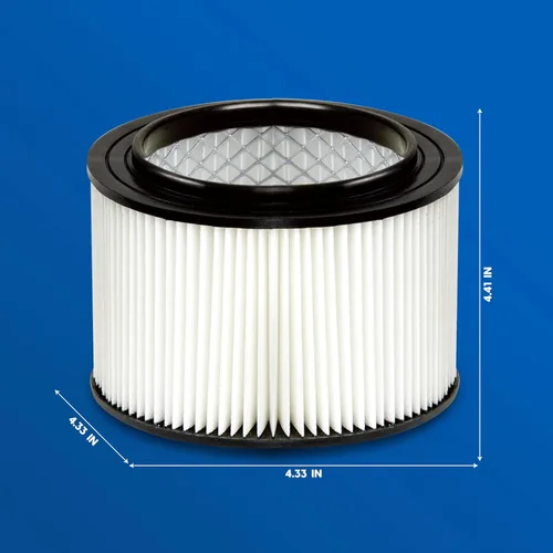 Miniatura 6 de Vacmaster Filtro y retenedor de cartucho lavable de 4-5 galones - VFCF