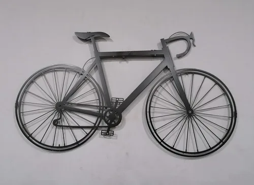 Miniatura 2 de Arte y decoración de pared de bicicleta de metal personalizada, regalo de metal personalizado para bicicleta, regalo para amantes del ciclismo