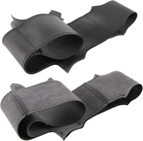Miniatura 3 de Funda para volante, para Chevrolet Aveo 2011-2014, personaliza el cuero cosido a mano