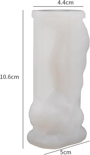 Miniatura 6 de Molde de resina de ángel de alas – Moldes de silicona de fundición de resina para decoración del hogar y fabricación de velas, molde en espiral