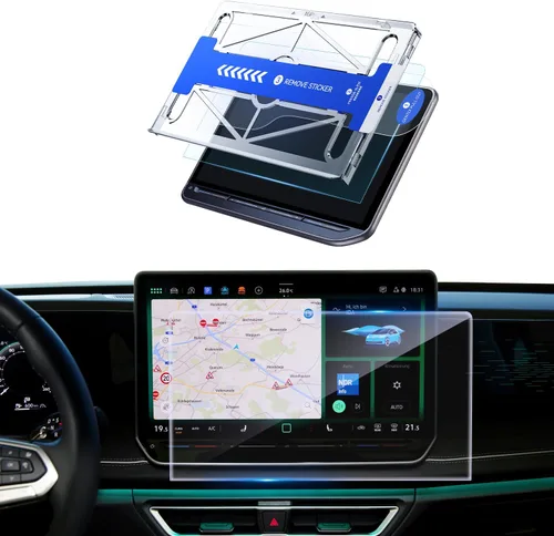 Miniatura 18 de CDEFG 2 protectores de pantalla para Volkswagen VW Tiguan 2025 2026 de 12.9 pulgadas para Volkswagen VW Tiguan 2025 2026, cubierta de pantalla Nano