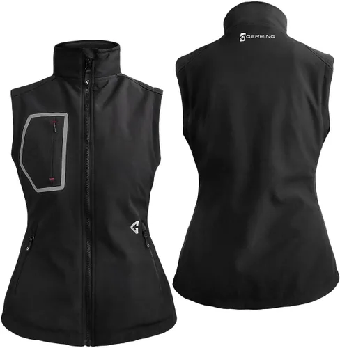 Miniatura 4 de Gerbing 7V Torrid 2.0 Softshell Chaleco para mujer, funciona con pilas, 8 horas de tiempo de funcionamiento