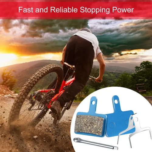 Miniatura 8 de Zonon 4 pares de pastillas de freno de bicicleta competibles con TRP Tektro Shimano Deore Br frenos de disco de bicicleta de montaña de alto