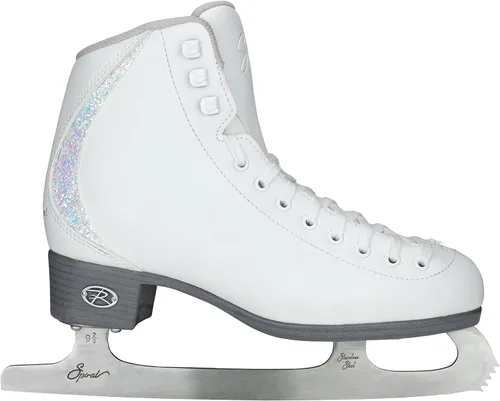 Miniatura 3 de Riedell Sparkle Ice Skates - Cómodos y hermosos patines de hielo recreativos para mujeres y hombres con parte superior de apoyo y cuchillas suaves