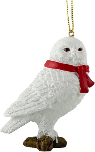 Miniatura 5 de Goldfinch - Figura colgante para árbol de Navidad, regalo para amantes de los pájaros, decoración de árbol de Navidad, adorno festivo de vida