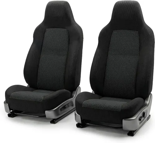 Miniatura 21 de FH Group Fundas de asientos delanteros automotrices para SUV, camiones, sedán y más – Ajuste universal delantero de respaldo alto y diseño de banco