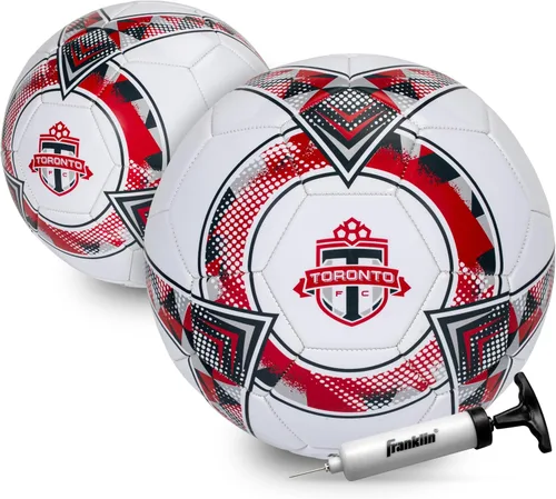 Miniatura 22 de Franklin Sports Pelotas de fútbol oficiales del equipo MLS - Balones de fútbol oficiales tamaño 5 - Balón de fútbol de tamaño y peso reglamentario