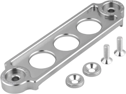 Miniatura 11 de Fydun Soporte de amarre de batería, batería de carreras de coches, soporte de sujeción de bloqueo anodizado para Honda Civic/CRX 1988-2000 (negro)