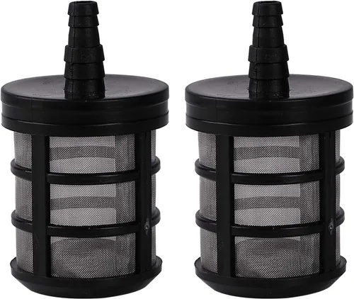 2 filtros de manguera doméstica, filtros de bomba de agua y filtros de cifrado de acero inoxidable son adecuados para pulverizadores, lavadoras de