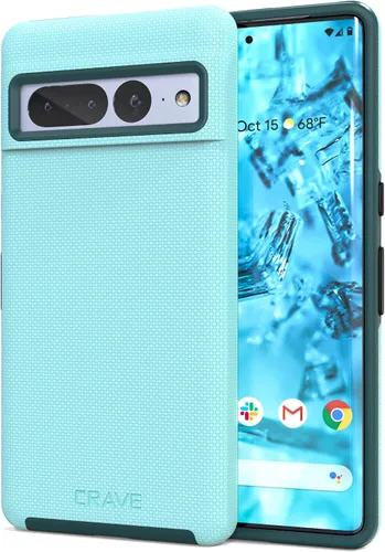 Miniatura 16 de Crave Dual Guard para Google Pixel 6 Pro, funda de doble capa de protección contra golpes para Google Pixel 6 Pro - Aguamarina
