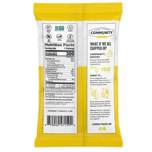 Miniatura 16 de Community Snacks Papas Fritas (All Mixed Up, 1 Onza (Paquete de 80))