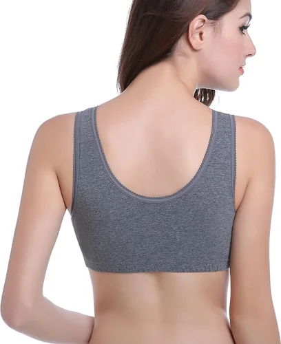 Miniatura 5 de CAKYE Bralette de algodón para lactancia materna, paquete de 3
