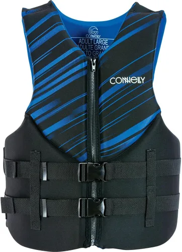 Miniatura 2 de Connelly Chaleco aprobado por la Guardia Costera, azul neopreno promocional - 4XL-grande y alto