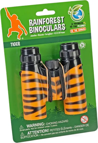 Miniatura 2 de Wild Republic Binoculares con estampado salvaje con estampado de tigre