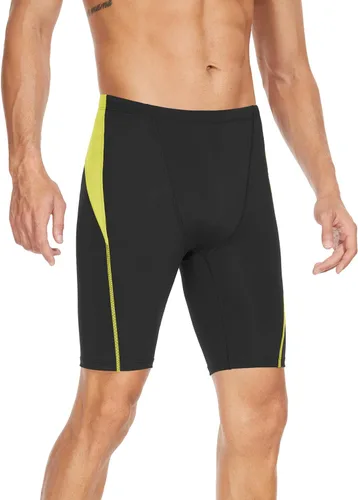 Miniatura 65 de Traje de baño deportivo competitivo para hombre, traje de entrenamiento de resistencia de carreras, pantalones cortos de natación de secado rápido