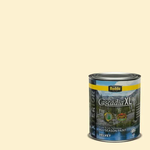 Miniatura 93 de Rodda Paint CASCADIA XL Pintura e imprimación satinada exterior en uno, cuarto de galón, pimienta de Jamaica