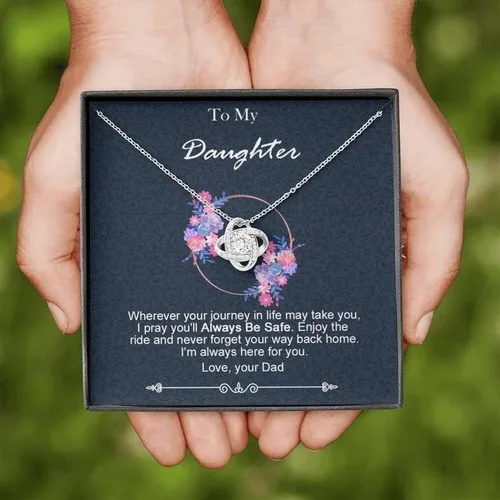 Miniatura 2 de Daughter Necklaces From Dad Gifts For Daughter From Father - To My Daughter Gifts From Dad - Daughter Gifts Daughter Jewelry For Christmas
