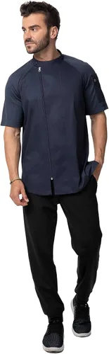 Miniatura 5 de Chef Works Abrigo de chef Varkala para hombre