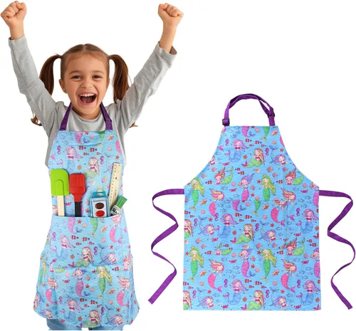 Miniatura 9 de Delantal para niños - cocina, jardinería, artista, pintura, limpieza, horneado, cerámica, chef, cocina, regalo para niños, niñas