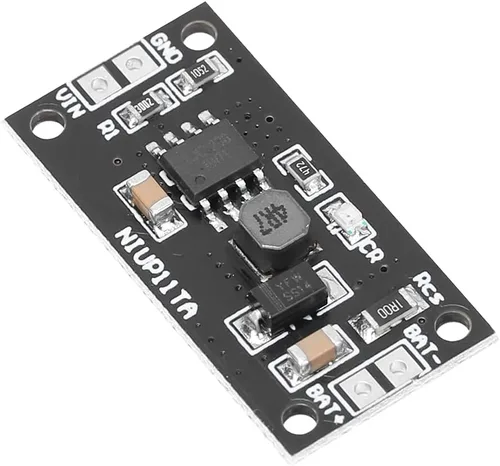 Miniatura 2 de Eujgoov 2 módulos de cargador de batería NiCd NiMH, 1.2V CC, entrada de 5V, listado UL, negro, 0.591 in x 0.157 in x 0.157 in, cargador de batería