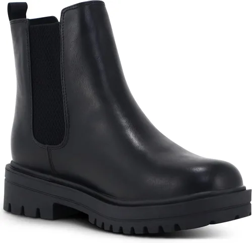 Miniatura 5 de MARCOREPUBLIC Portland - Botines Chelsea con punta redonda y tacón grueso para mujer