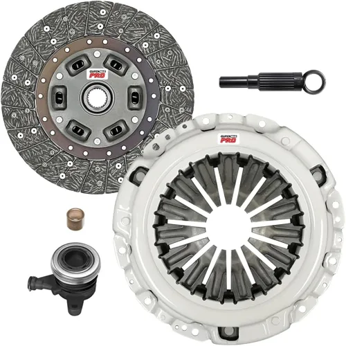 PRO Performance Stage 1 Kit de embrague con cilindro esclavo compatible con Infiniti G35 08-13 G37 14-15 Q60 07-08 Nissan 350Z 09-18 370Z VQ35DE