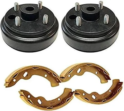 Miniatura 6 de 1 tambor de buje de freno EZGO 30 dientes de fundición a presión fino estriado para gas 4 ciclo 91-Up, RXV GAS, maratón, medallista, lanzadera 4/6