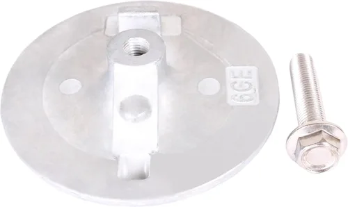 Miniatura 5 de SouthMarine Motor de barco 6CE-45373-00 ánodo de pestaña de ajuste plano para motor fuera de borda Yamaha F70-F100 F200 F225 F250/B 200HP 225HP