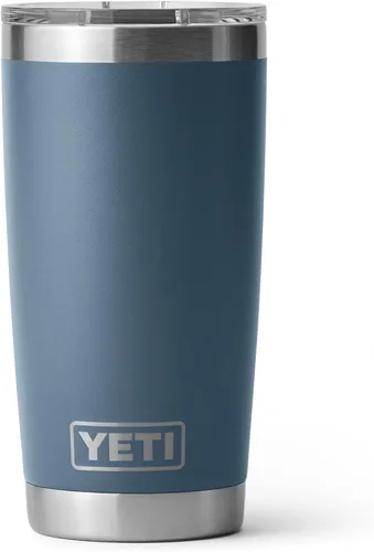 Miniatura 54 de YETI Rambler - Vaso de acero inoxidable con aislamiento al vacío de 20 onzas con tapa MagSlider Todo acero inoxidable
