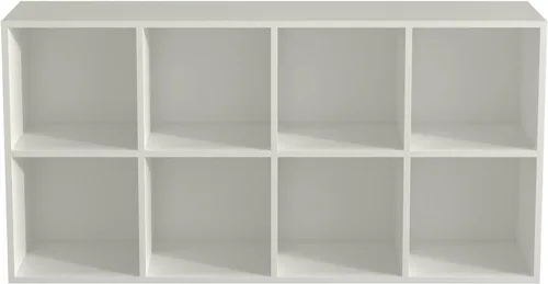 Miniatura 44 de OSCHF - Estantería de almacenamiento de 12 cubos, estantería de madera de 3 niveles con espacios abiertos para el hogar y la oficina, organizador