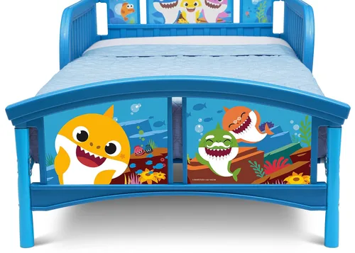 Miniatura 5 de Delta Children Cama infantil de plástico, Baby Shark