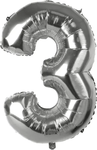 Miniatura 29 de Treasures Gifted Globos dorados grandes de números – Globo de aluminio número 0 de 40 pulgadas – Números de globos de cumpleaños – Números de globos