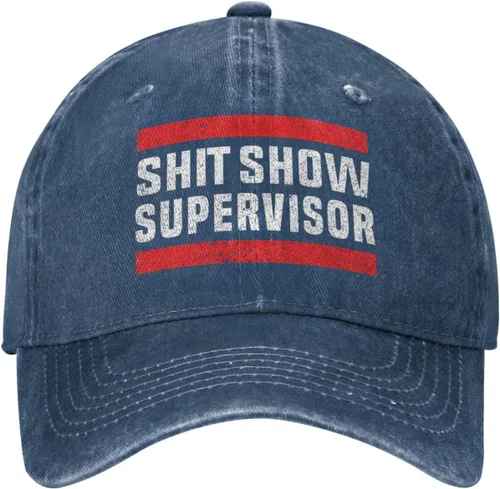 Miniatura 20 de Shit Show Supervisor Hat para mujer, gorra de béisbol vintage