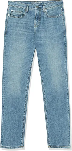 Miniatura 7 de Tienda Essentials - Jeans elásticos de ajuste atlético para hombre