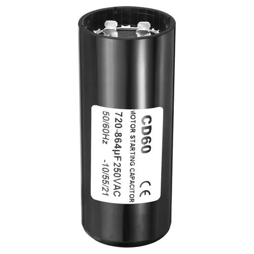 Miniatura 28 de PATIKIL Condensador de arranque del motor, 88-108uF/Mfd 250VAC 50/60Hz CD60 Condensador de arranque del motor para motor eléctrico comienza a