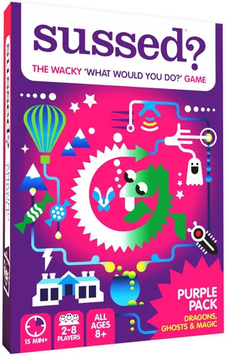 Miniatura 10 de SUSSED El Loco Juego de Cartas "¿Qué Harías?" - Regalo de Relleno de Calceta para Adolescentes, Niños y Niñas - Diversión Social para Niños de 10+