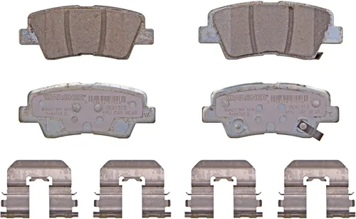 Miniatura 9 de Wagner QS ZD1313 - Juego de pastillas de freno de disco, bordes biselados para paradas suaves y silenciosas, compatible con Hyundai Sonata