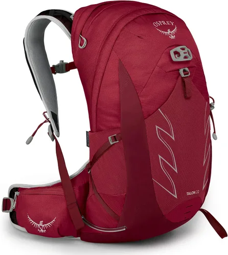 Miniatura 15 de Osprey Talon 22L Mochila de senderismo para hombre con cinturón de cadera, color azul cerámica, S/M